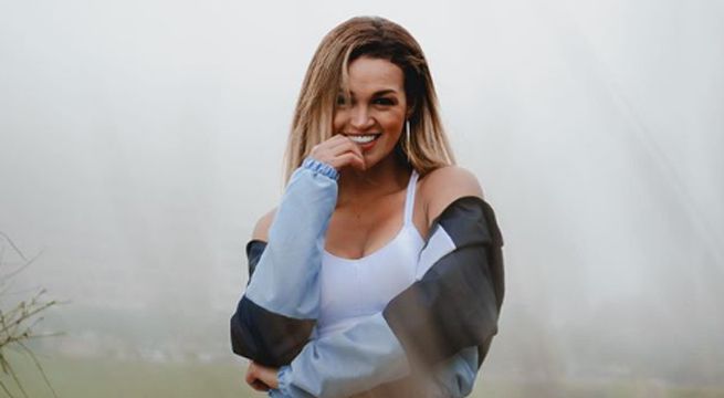 Angie Arizaga reaparece luego de alejarse de la televisión