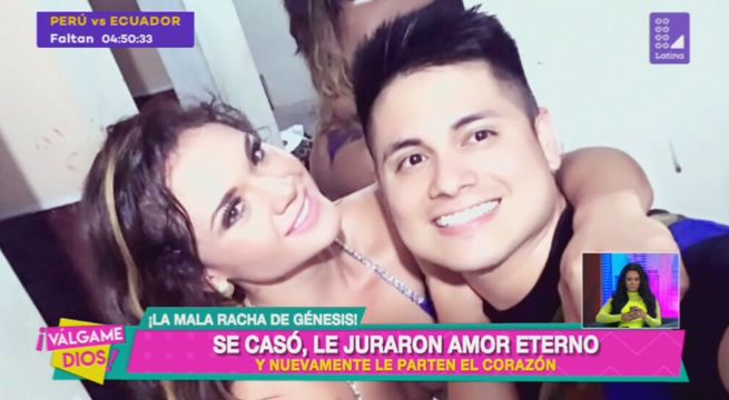 Génesis Tapia reveló el final de su matrimonio en un complicado momento