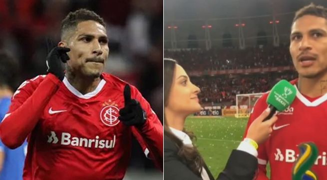 Reportera no pudo ocultar su emoción al entrevistar a Paolo Guerrero