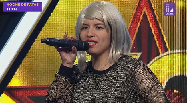 Imitadora de Debbie Harry cantó 