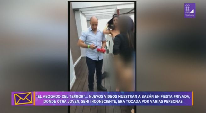 Nuevos videos muestran a Adolfo Bazán en fiestas de excesos