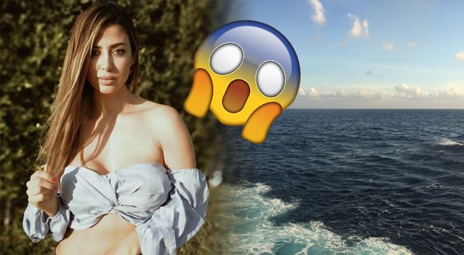 Claudia Ramírez vivió momentos de terror junto a su novio en mar abierto