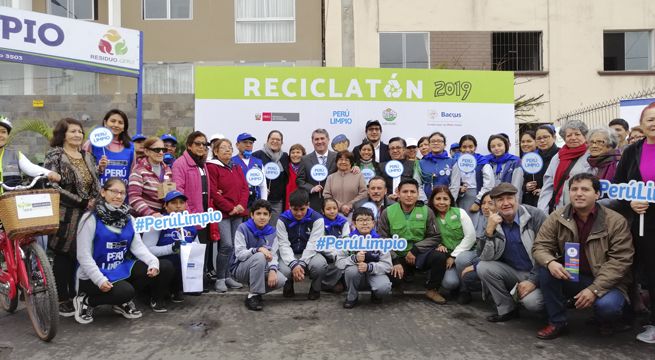 Reciclatón 2019: convocan movilización ciudadana en favor del reciclaje