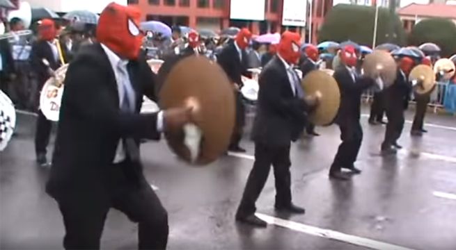 Banda peruana sorprende a todos al tocar la canción de Spiderman [VIDEO]
