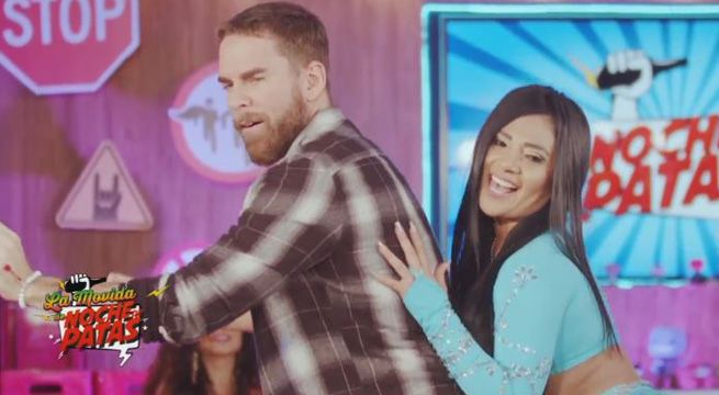 Los patas tuvieron un tremendo versus contra las bailarinas de Janet Barboza