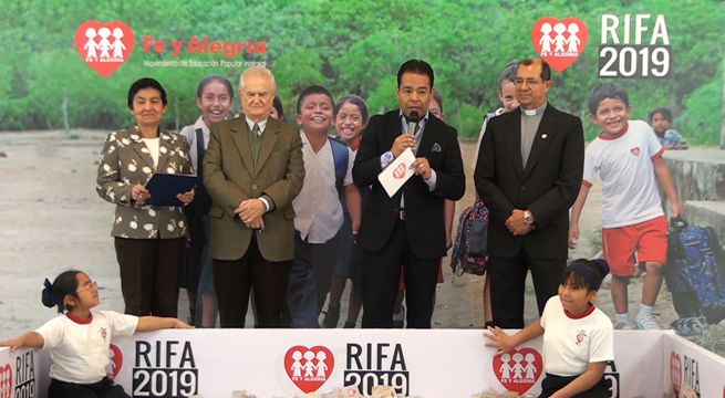 SE REALIZÓ LA GRAN RIFA DE FE Y ALEGRÍA
