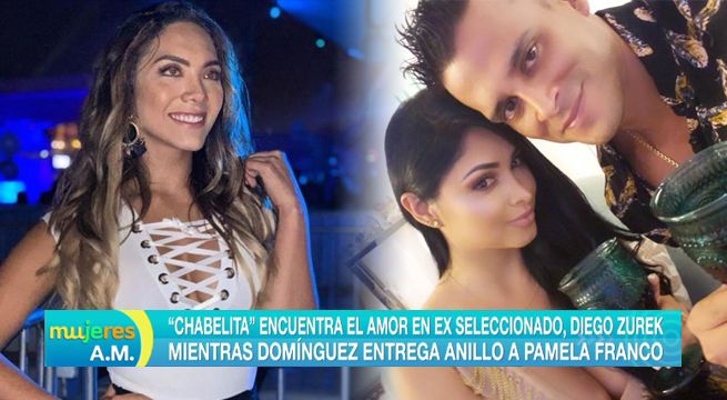 Chabelita encuentra el amor, mientras Christian Domínguez entrega anillo a Pamela Franco [VIDEO]