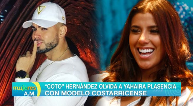Coto Hernández olvida a Yahaira Plasencia con modelo costarricense [VIDEO]