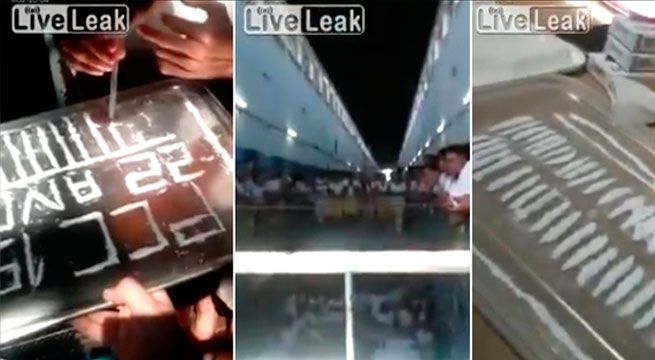 YouTube: video del escándalo en prisión brasileña por inhalación masiva de cocaína