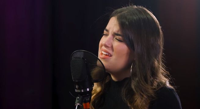 Nicole Zignago canta huayno y emociona a todos en Internet