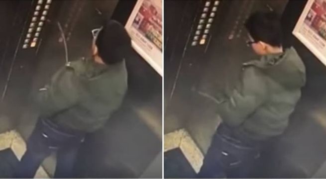 YouTube:  Niño orina adrede en un ascensor y se queda atrapado