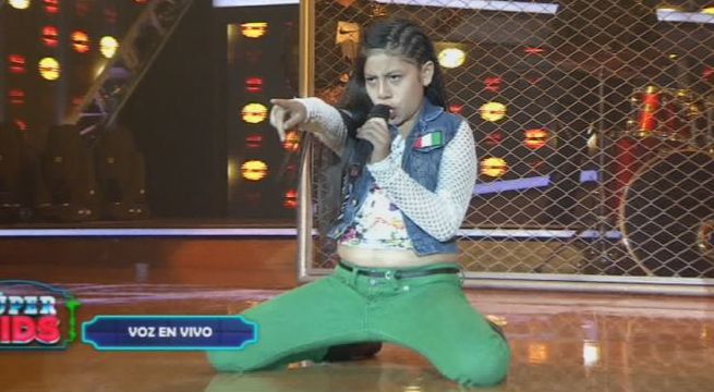 Súper Kids: Nadja cantó “La gata bajo la lluvia” en su segundo concierto