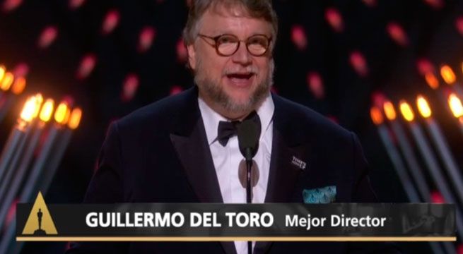 El mexicano Guillermo del Toro ganó el Óscar 2018 al mejor director