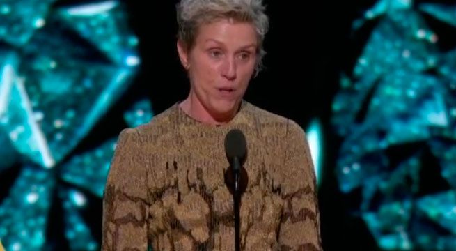 Frances McDormand es ganadora del Oscar 2018 a la mejor actriz