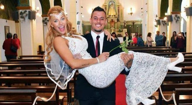 Así lucía el esposo de Xoana González antes de dedicar su vida al gimnasio