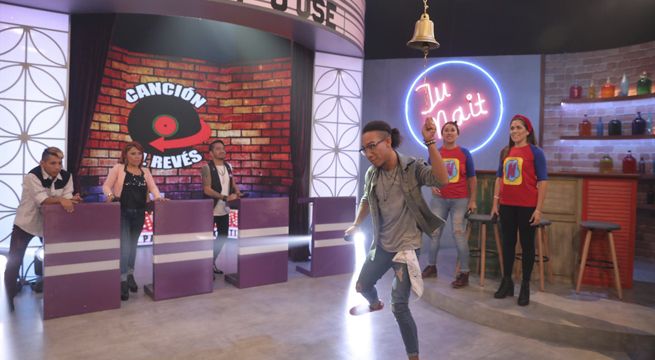 Tunait: Los chicos de ‘Los cuatro finalistas’ jugaron ‘Canción al revés’