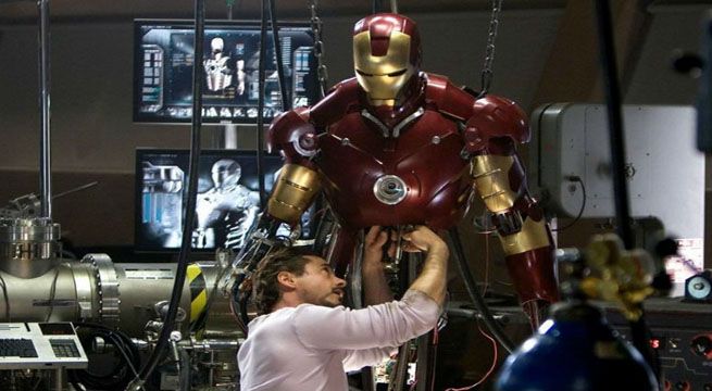 Roban armadura de Iron Man que usó Robert Downey Jr.