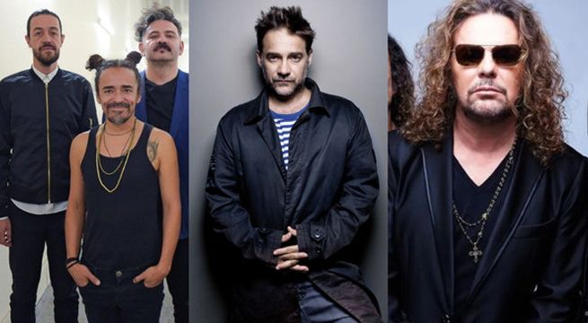 Maná, Café Tacuba y Vicentico juntos en concierto en Lima