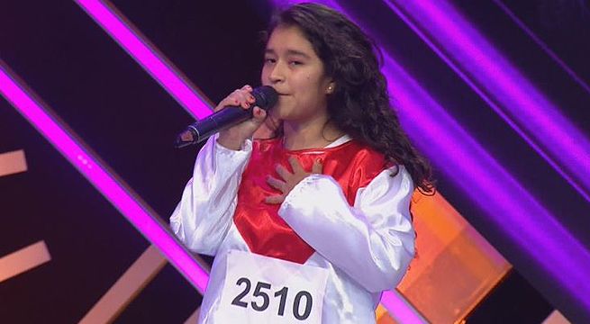 La Princesita Mily cautivó a todos al cantar 