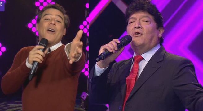 Manolo Otero y su improvisado dueto con Adolfo Aguilar para convencer al jurado