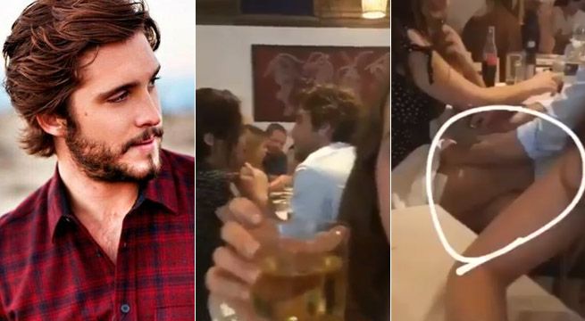 Diego Boneta y Camila Sodi sorprendidos en ardiente y comprometedora situación en restaurante