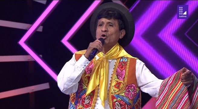 Eusebio 'Chato' Grados deleitó al jurado con su buena interpretación de huayno