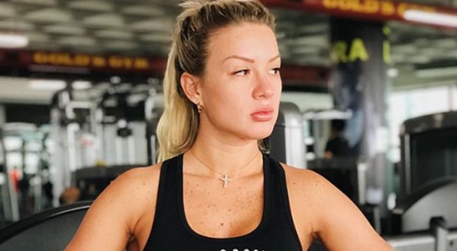 Leslie Shaw presume su infartante figura en las redes sociales y asegura que todo es natural