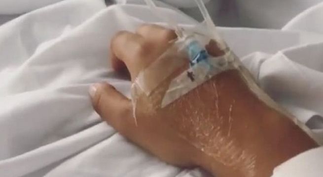 Conocida chica reality preocupa a sus seguidores al publicar foto internada en hospital