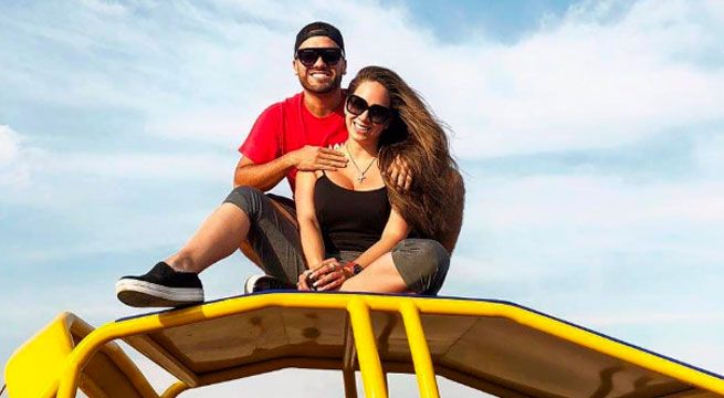 Melissa Klug confirma que está muy enamorada de Ítalo Valcárcel con esta imagen