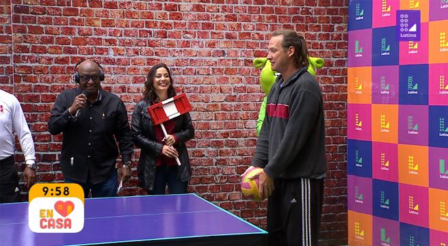 Christian Thorsen llegó a En Casa para enfrentarse al 'Checho Challenge'