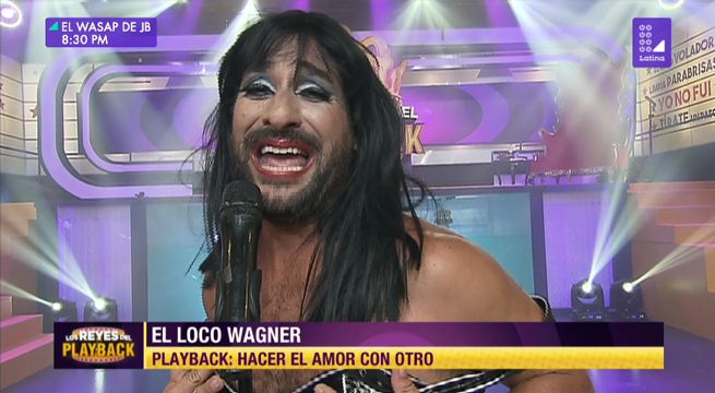 El “Loco” Wagner abrió la noche en la primera edición de Los Reyes del Playback