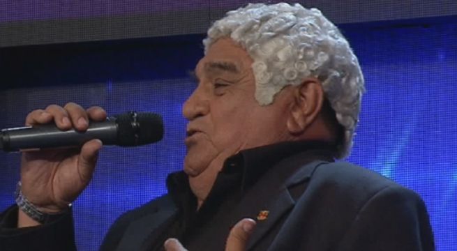 El imitador del ‘Zambo’ Cavero emocionó al jurado con el tema “Contigo Perú”