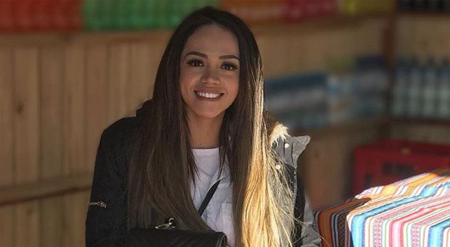 Mayra Goñi quiso tomarse una fotografía con un animal pero su rostro de terror fue motivo de burlas