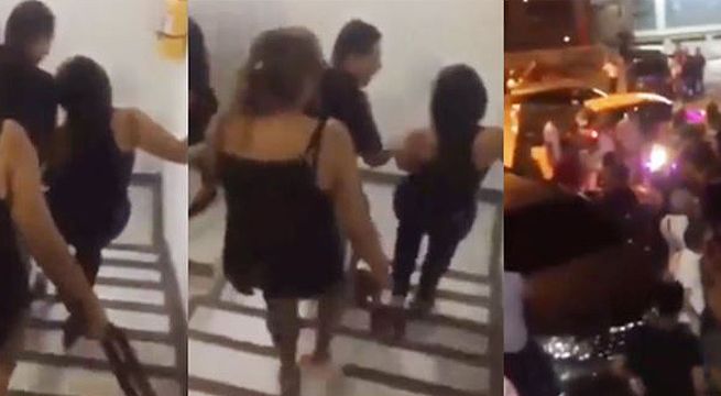 Adolescente salió a una fiesta sin permiso y padres se la llevan a correazos (Video)