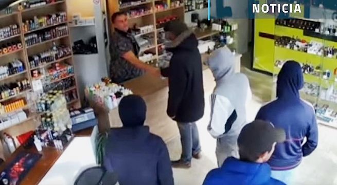 Los ladrones más tontos del mundo reciben su merecido (Video)