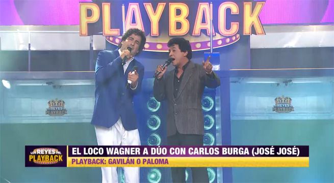 El “Loco” Wagner buscó su revancha interpretando un tema de José José