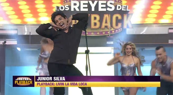 Junior Silva abrió la final de Los Reyes del Playback