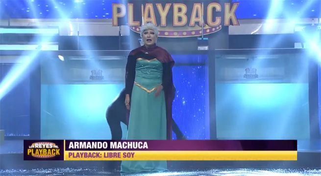 Armando Machuca llenó de ternura el concurso con el tema de “Frozen”