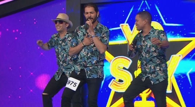 Los imitadores del Grupo Niche armaron una fiesta sobre el escenario