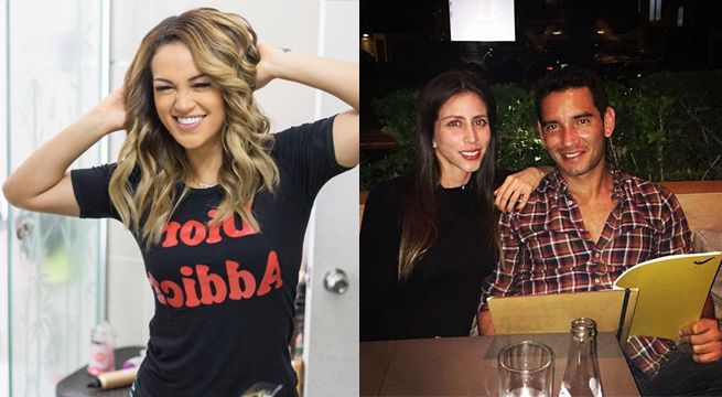 Esposa del chico que besó a Angie Arizaga asegura que estaban peleados, pero no separados