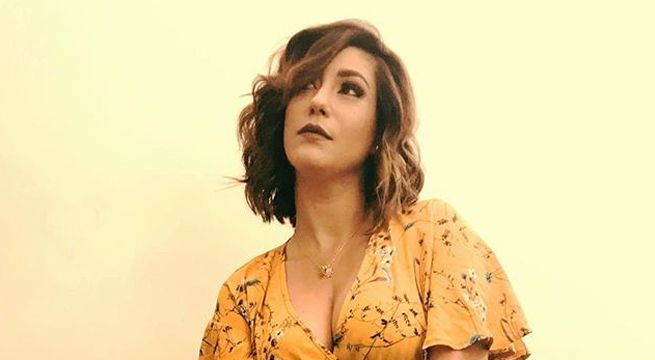 Tilsa Lozano y 'Miguelón' se vieron las caras durante el concierto 'Barrio Latino'