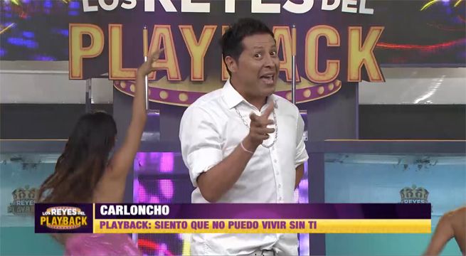 ‘Carloncho’ llegó a Los Reyes del Playback y puso a temblar a todos los participantes