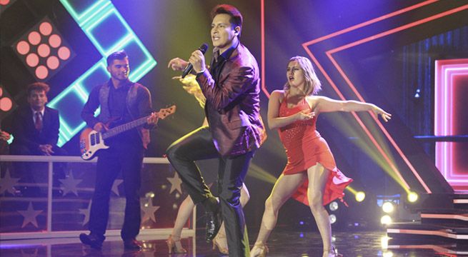 Emmanuel quedó muy sorprendido por la excelente interpretación de su imitador