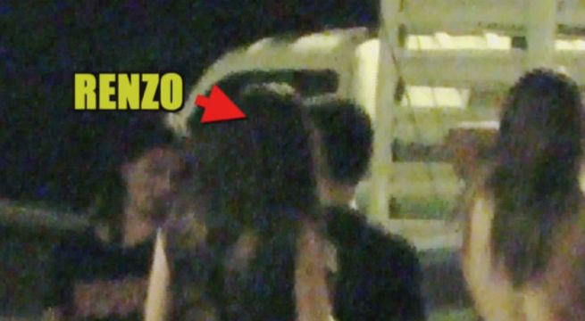 Renzo Costa vuelve a las canchas y es captado rodeado de hermosas mujeres