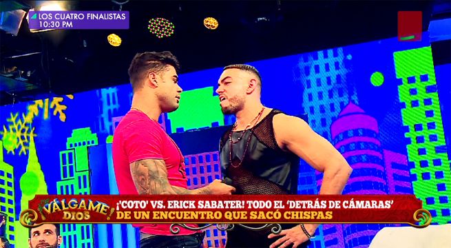 'Coto' vs Erick Sabater: El detrás de cámaras de un encuentro que sacó chispas