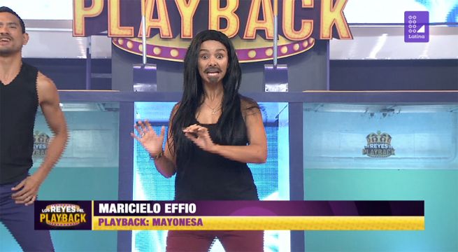 Maricielo Effio abrió la noche al ritmo de “Mayonesa”