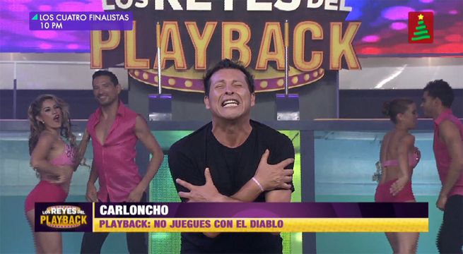 Carloncho hizo una divertida presentación al ritmo de “No juegues con el diablo”