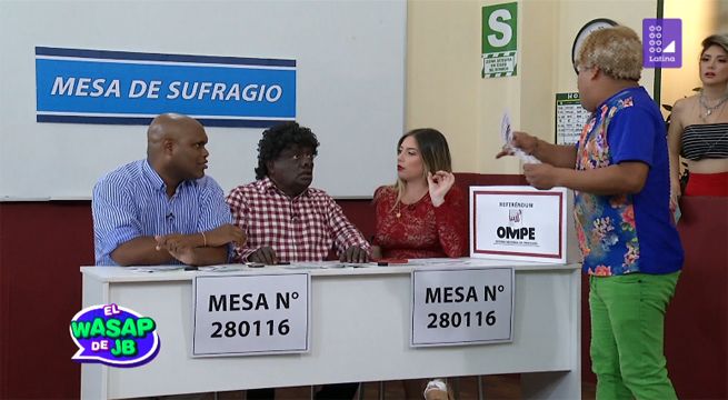 El Referéndum Nacional 2018 llegó al Wasap de JB