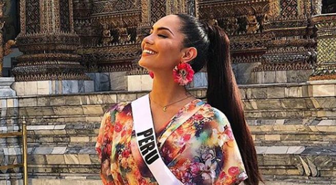 Romina Lozano, la Miss Perú Universo, se ganó a los jueces con sorprendente traje típico