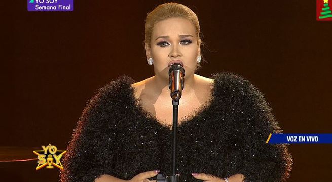 Imitadora de Adele interpretó 